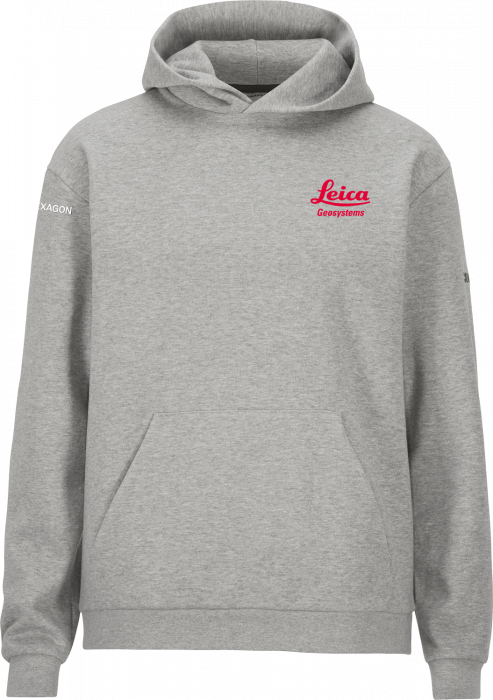 Craft - Leica Hoodie Men (Embroidered) - Grå Melange DK