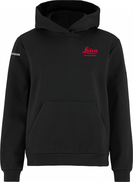 Craft - Leica Hoodie Women (Embroidered) - Czarny