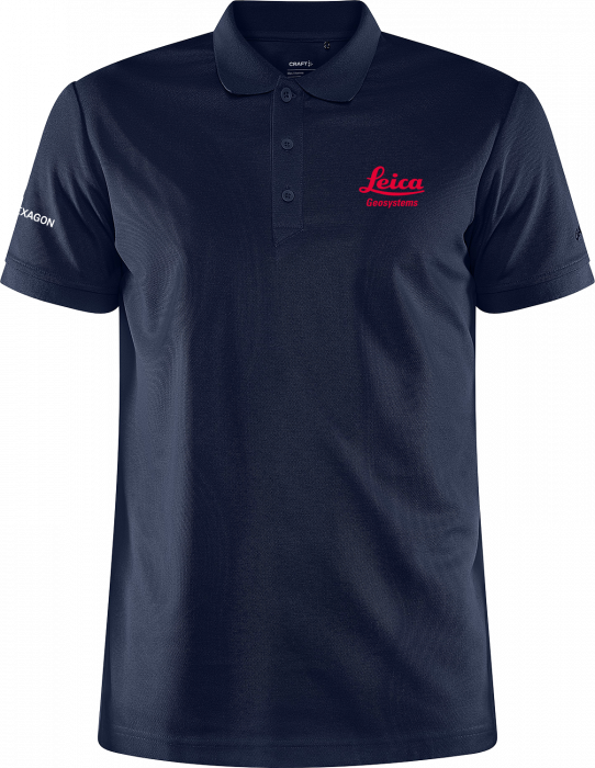 Craft - Leica Polo Men (Embroidered) - Marineblauw