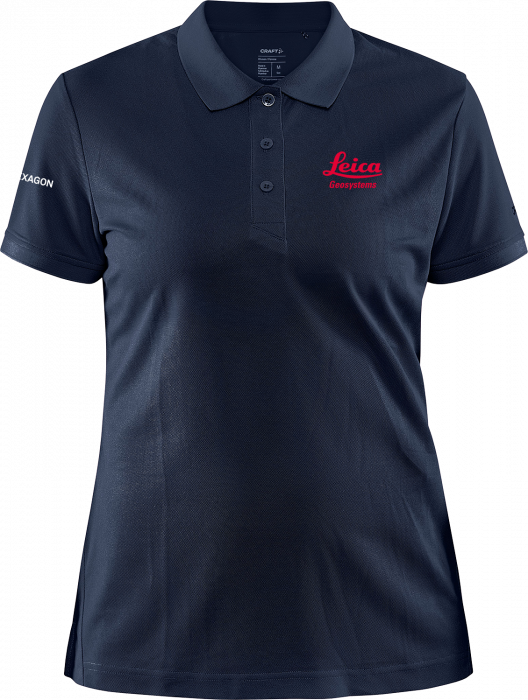 Craft - Leica Polo Women (Embroidered) - Marineblau