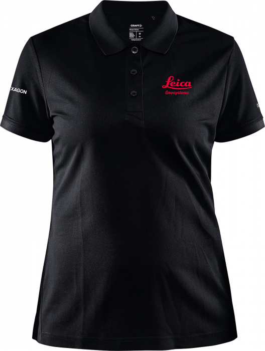 Craft - Leica Polo Women (Embroidered) - Negro