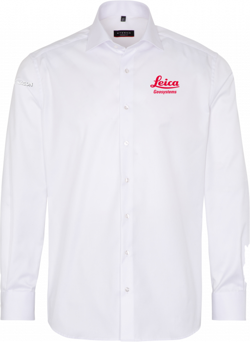 Eterna - Leica Cover Shirt Modern Fit Men (Embroidered) - Bianco