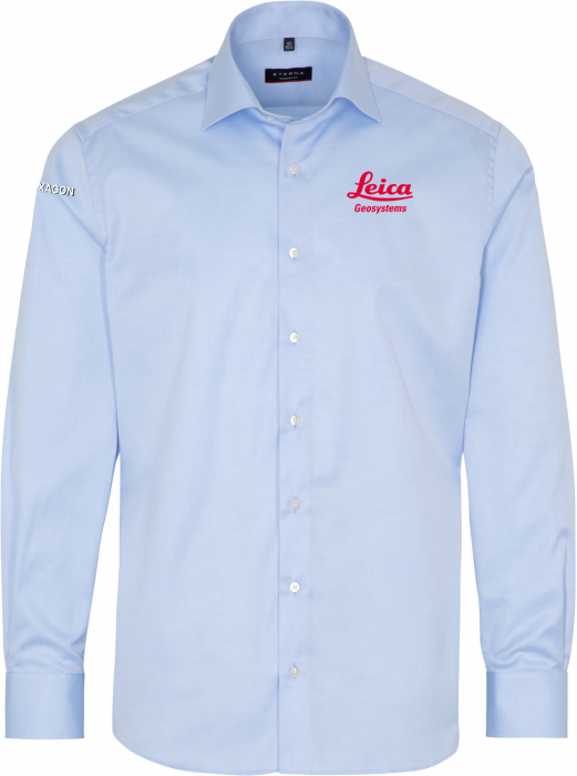 Eterna - Leica Cover Shirt Modern Fit Men (Embroidered) - Azul claro