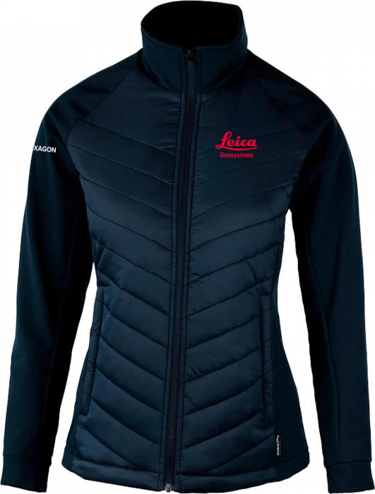 Nimbus CPH - Leica Hybrid Jacket Women (Embroidered) - Granat