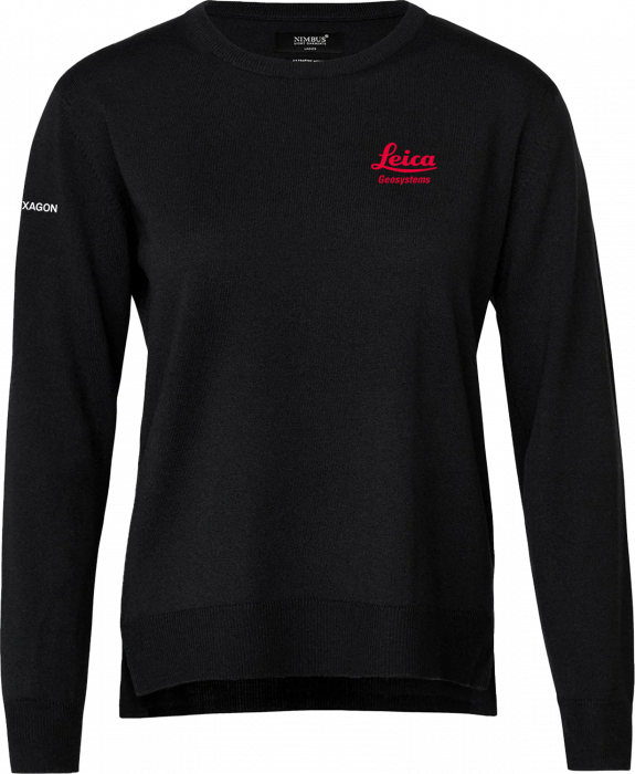 Nimbus CPH - Leica Merino Wool Knit Men (Embroidered) - Nero