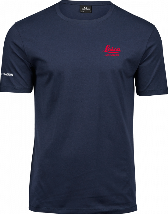 Tee Jays - Leica Cotton T-Shirt Men (Embroidered) - Navy