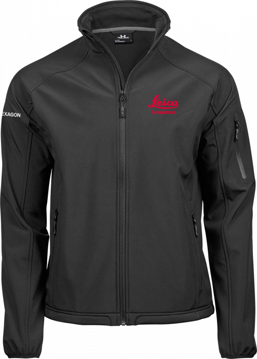 Tee Jays - Leica Softshell Jacket (Embroidered) - schwarz